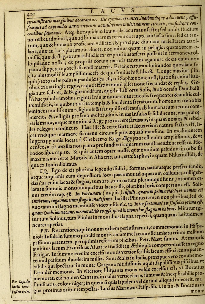 An illustration from Dies caniculares, hoc est, Colloquia tria et viginti physica, noua et penitus admiranda ac summa iucunditate concinnata,, 1607, leaf 432