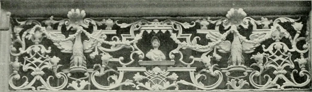 An illustration from Die schmiedekunst bis zum ausgang des 18. jahrhunderts, 1922, leaf 103