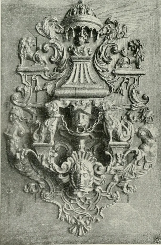 An illustration from Die schmiedekunst bis zum ausgang des 18. jahrhunderts, 1922, leaf 103