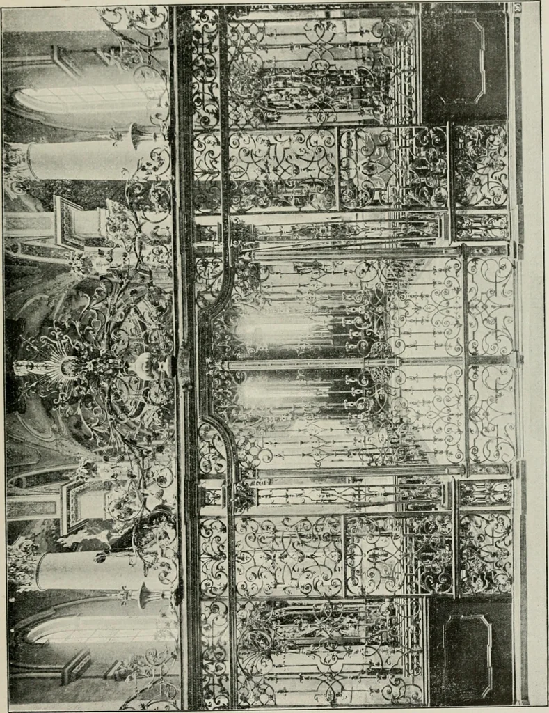 An illustration from Die schmiedekunst bis zum ausgang des 18. jahrhunderts, 1922, leaf 106