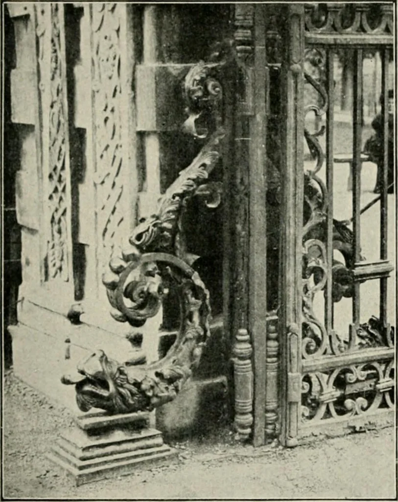 An illustration from Die schmiedekunst bis zum ausgang des 18. jahrhunderts, 1922, leaf 108
