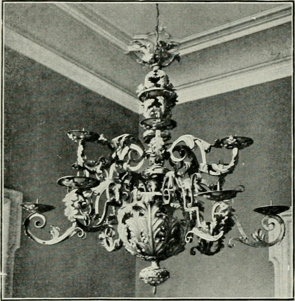 An illustration from Die schmiedekunst bis zum ausgang des 18. jahrhunderts, 1922, leaf 115