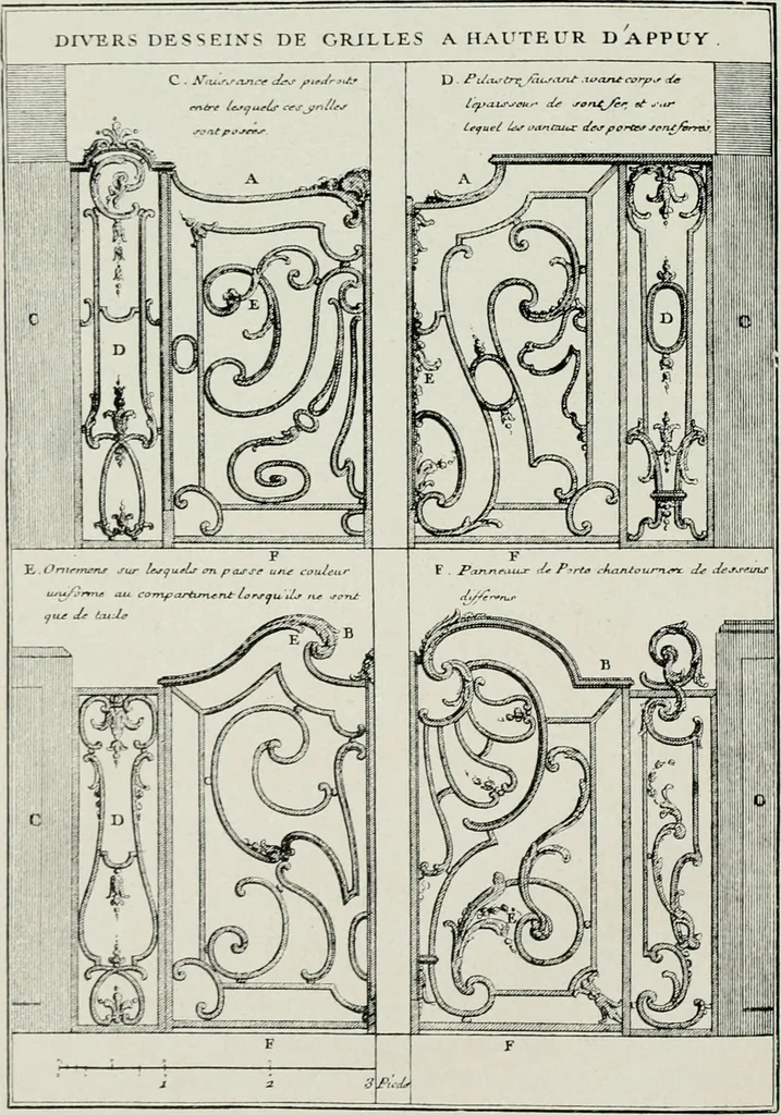 An illustration from Die schmiedekunst bis zum ausgang des 18. jahrhunderts, 1922, leaf 117