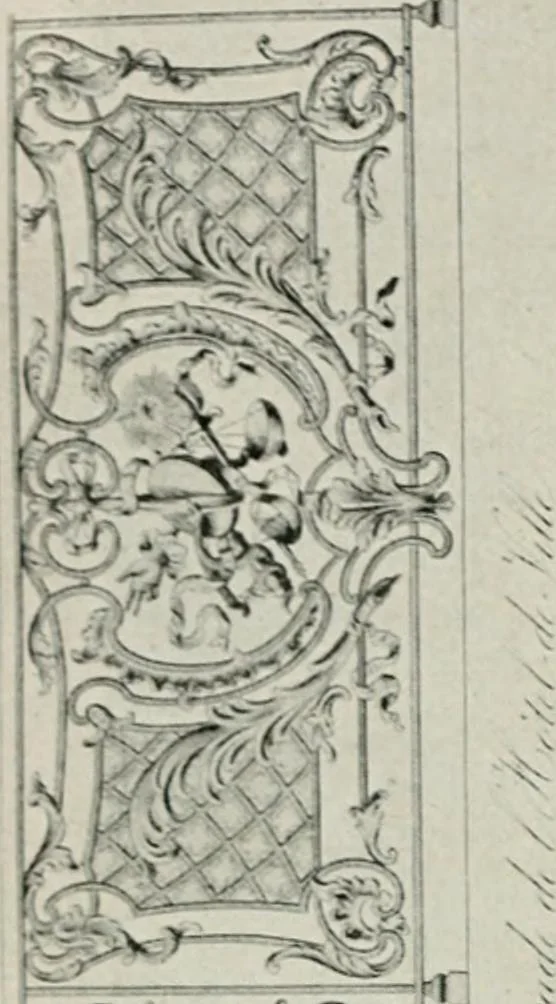 An illustration from Die schmiedekunst bis zum ausgang des 18. jahrhunderts, 1922, leaf 125