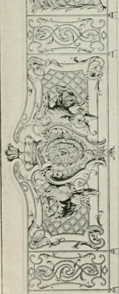 An illustration from Die schmiedekunst bis zum ausgang des 18. jahrhunderts, 1922, leaf 125