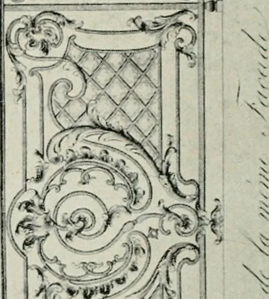 An illustration from Die schmiedekunst bis zum ausgang des 18. jahrhunderts, 1922, leaf 125