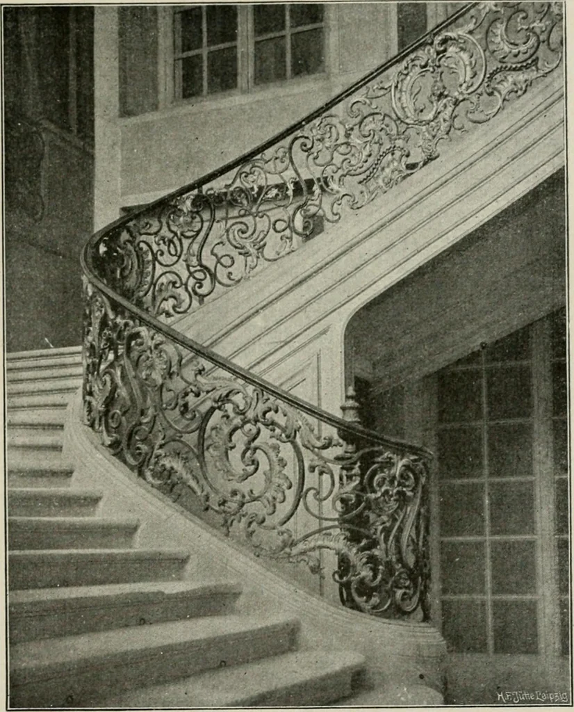 An illustration from Die schmiedekunst bis zum ausgang des 18. jahrhunderts, 1922, leaf 126