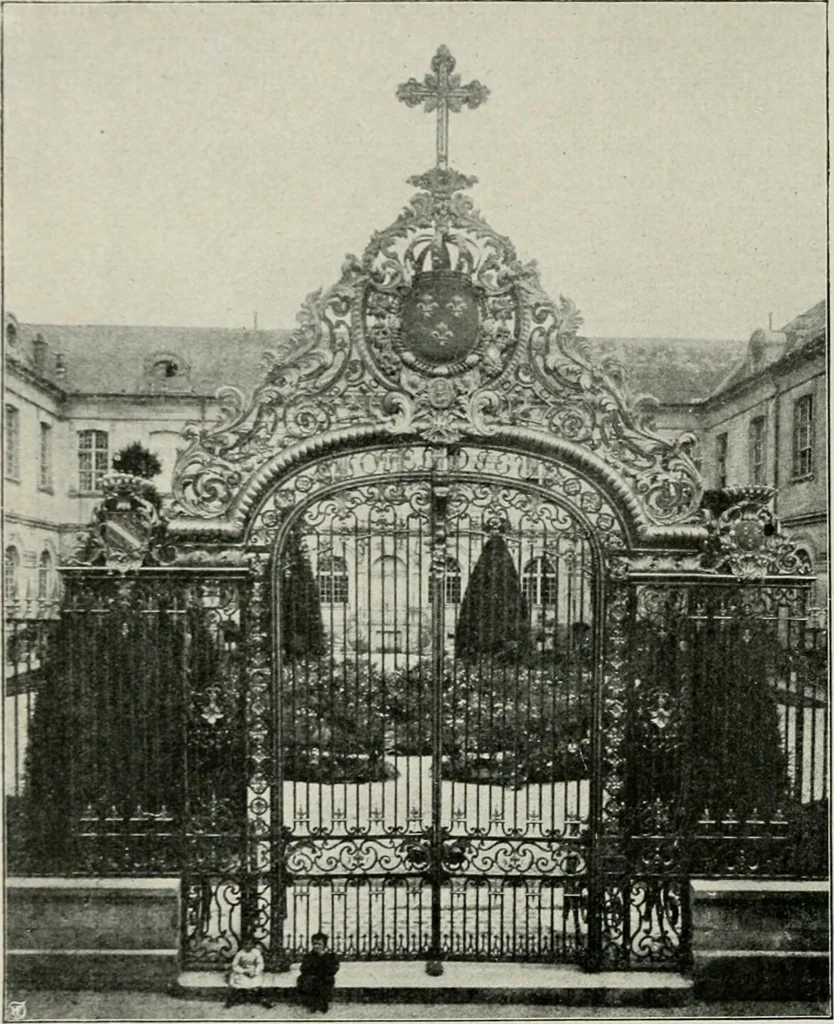 An illustration from Die schmiedekunst bis zum ausgang des 18. jahrhunderts, 1922, leaf 129