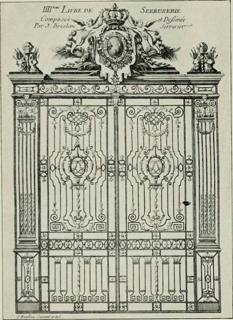 An illustration from Die schmiedekunst bis zum ausgang des 18. jahrhunderts, 1922, leaf 131