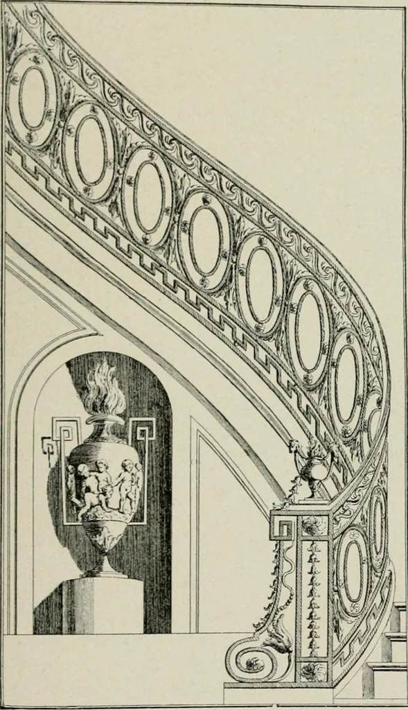 An illustration from Die schmiedekunst bis zum ausgang des 18. jahrhunderts, 1922, leaf 136