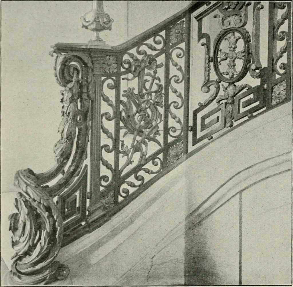 An illustration from Die schmiedekunst bis zum ausgang des 18. jahrhunderts, 1922, leaf 137