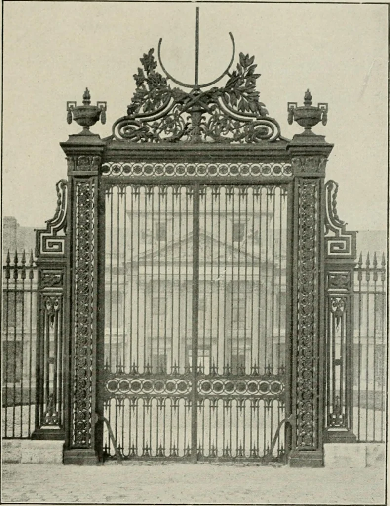 An illustration from Die schmiedekunst bis zum ausgang des 18. jahrhunderts, 1922, leaf 138