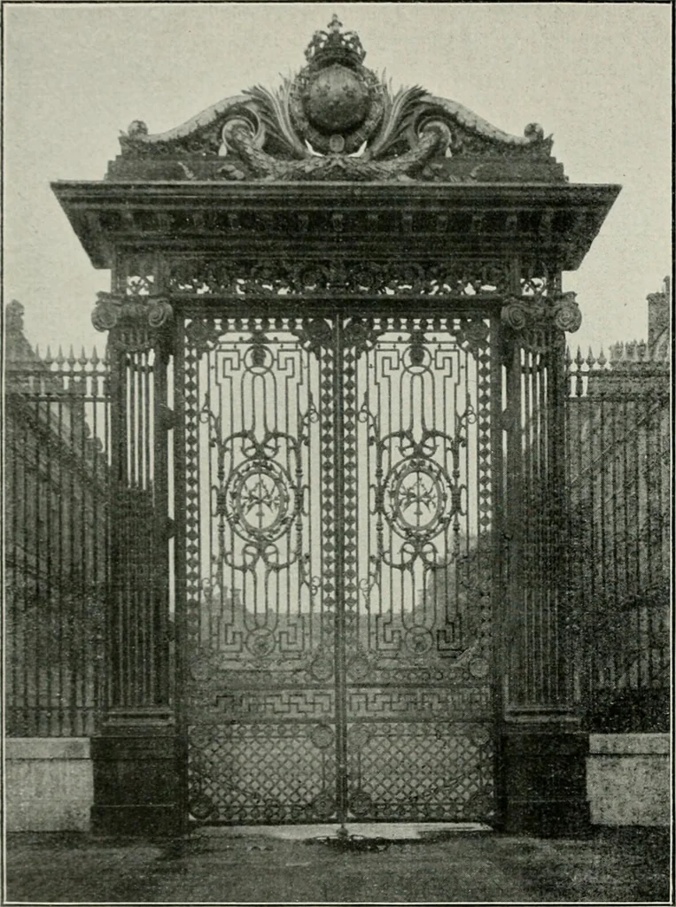 An illustration from Die schmiedekunst bis zum ausgang des 18. jahrhunderts, 1922, leaf 139