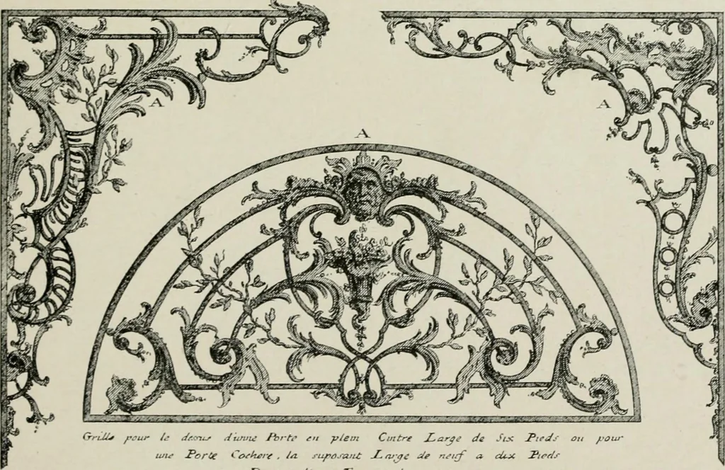 An illustration from Die schmiedekunst bis zum ausgang des 18. jahrhunderts, 1922, leaf 142