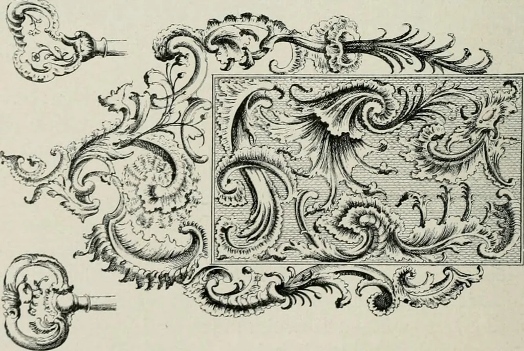 An illustration from Die schmiedekunst bis zum ausgang des 18. jahrhunderts, 1922, leaf 145