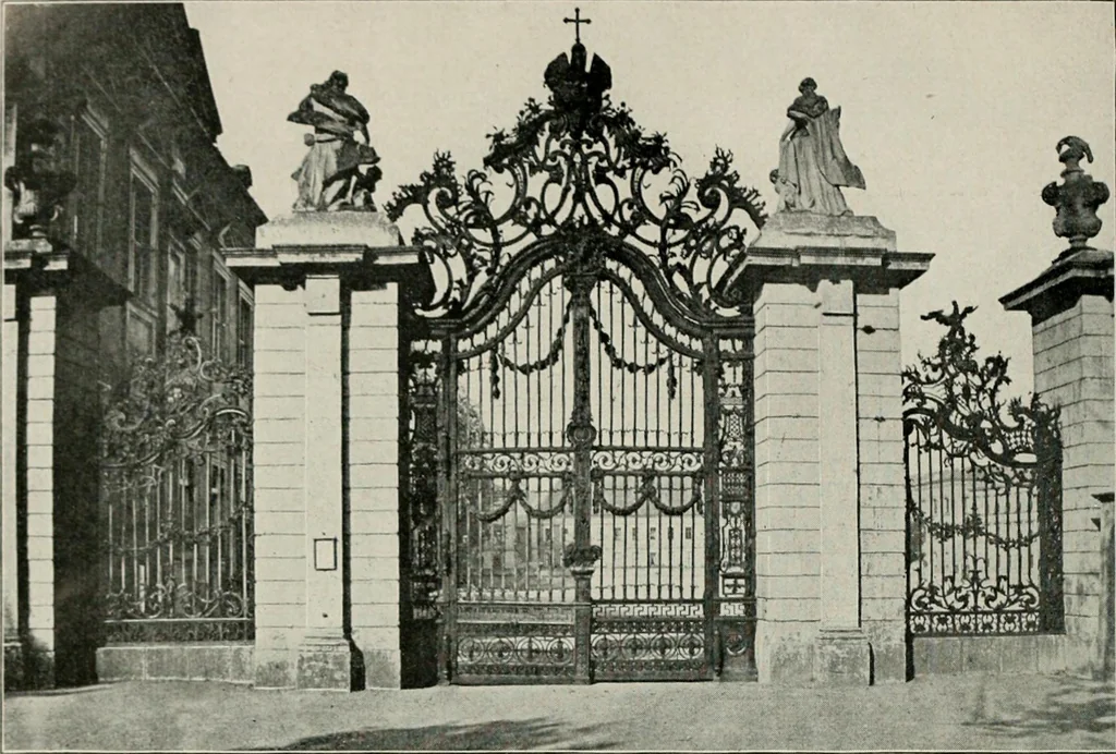 An illustration from Die schmiedekunst bis zum ausgang des 18. jahrhunderts, 1922, leaf 149