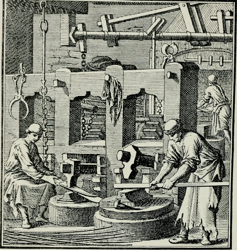 An illustration from Die schmiedekunst bis zum ausgang des 18. jahrhunderts, 1922, leaf 15
