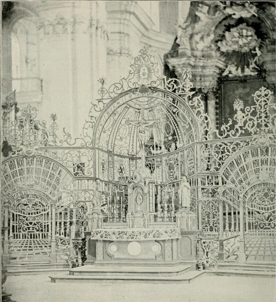 An illustration from Die schmiedekunst bis zum ausgang des 18. jahrhunderts, 1922, leaf 161