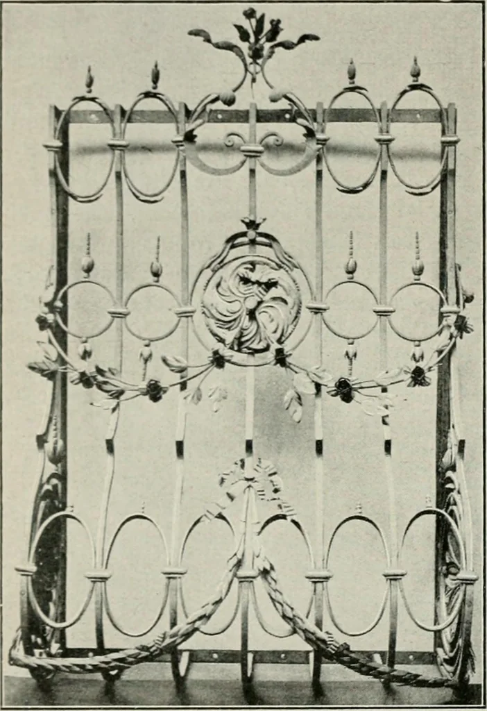 An illustration from Die schmiedekunst bis zum ausgang des 18. jahrhunderts, 1922, leaf 167