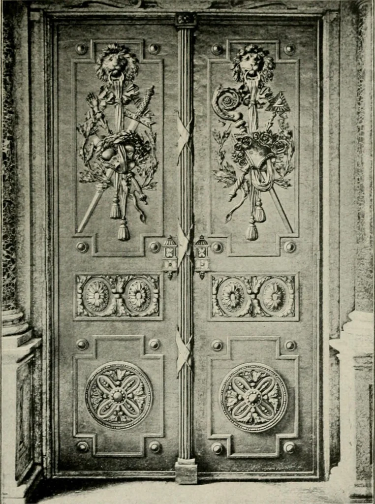An illustration from Die schmiedekunst bis zum ausgang des 18. jahrhunderts, 1922, leaf 168