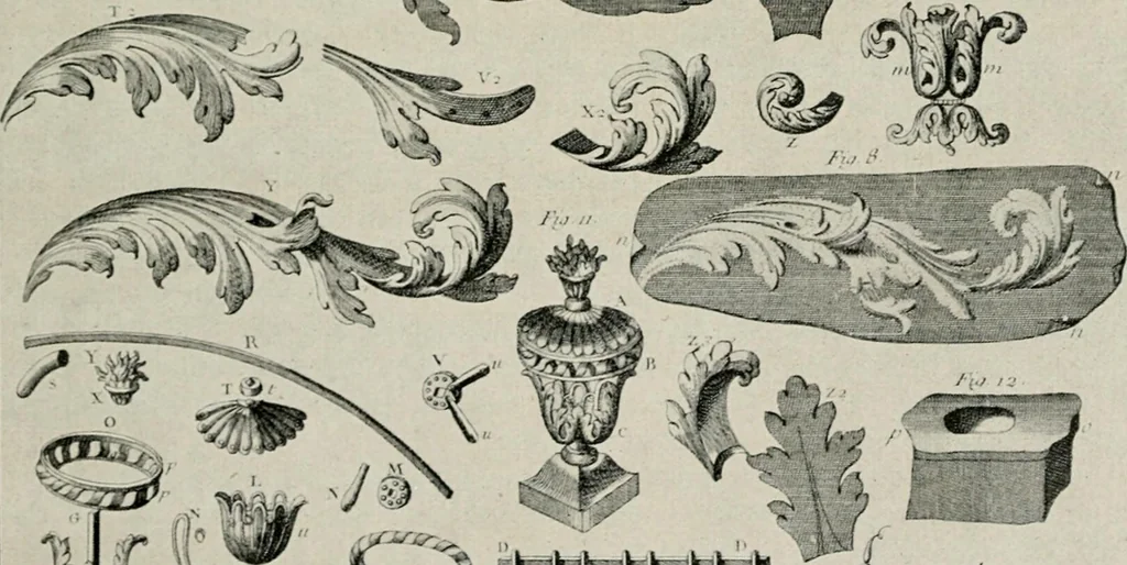 An illustration from Die schmiedekunst bis zum ausgang des 18. jahrhunderts, 1922, leaf 24
