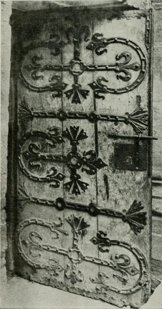 An illustration from Die schmiedekunst bis zum ausgang des 18. jahrhunderts, 1922, leaf 27