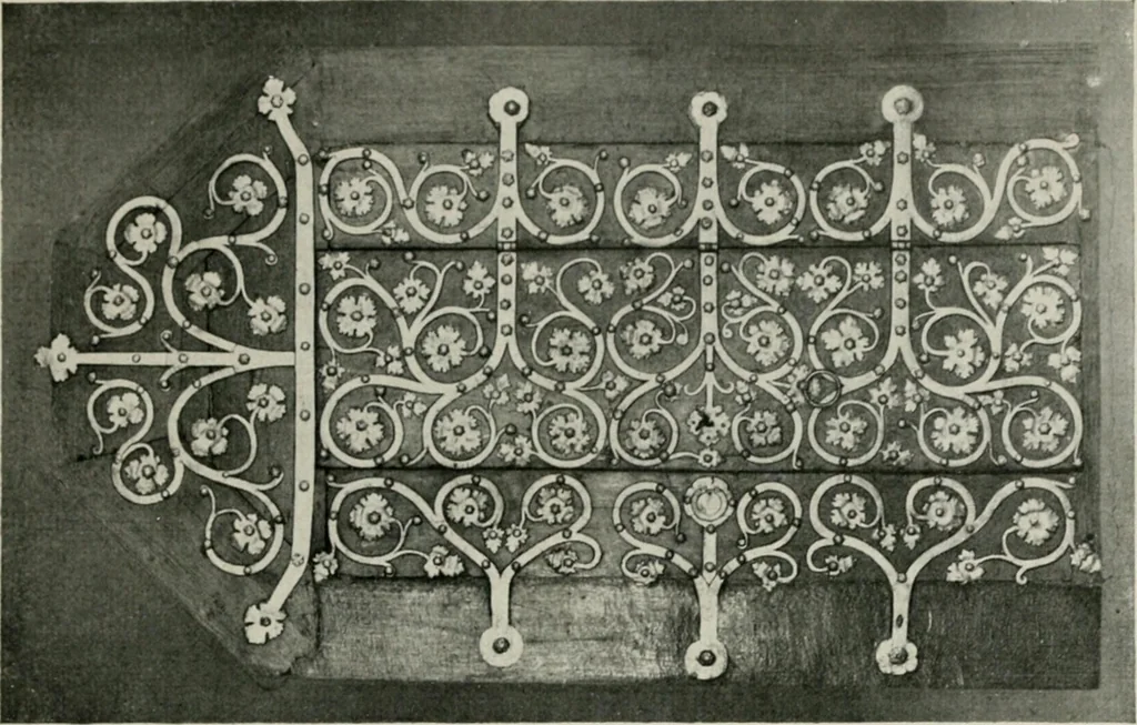 An illustration from Die schmiedekunst bis zum ausgang des 18. jahrhunderts, 1922, leaf 30