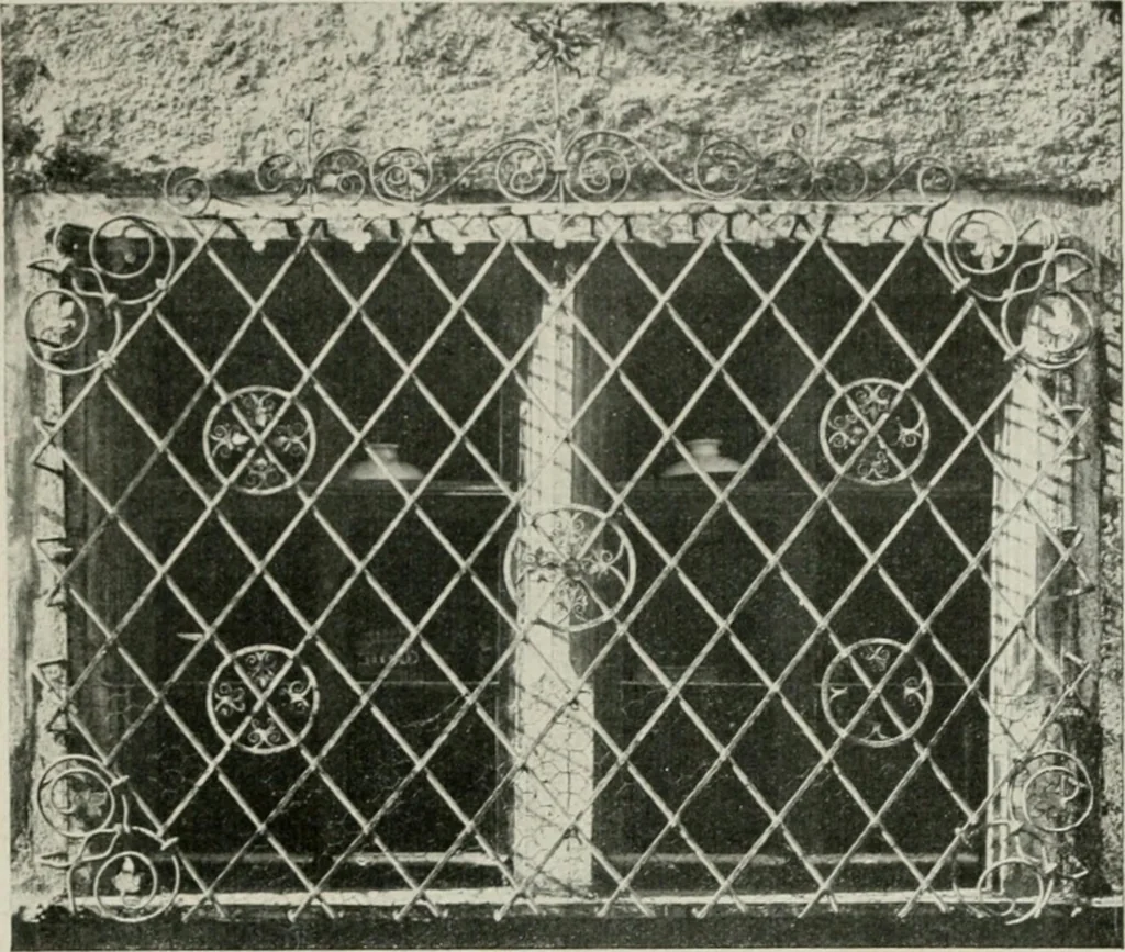 An illustration from Die schmiedekunst bis zum ausgang des 18. jahrhunderts, 1922, leaf 32