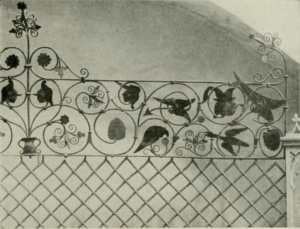 An illustration from Die schmiedekunst bis zum ausgang des 18. jahrhunderts, 1922, leaf 46