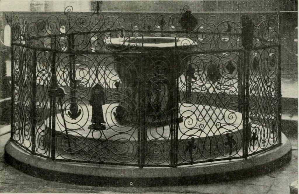 An illustration from Die schmiedekunst bis zum ausgang des 18. jahrhunderts, 1922, leaf 46
