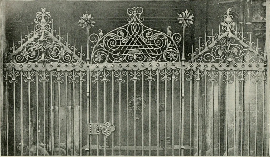 An illustration from Die schmiedekunst bis zum ausgang des 18. jahrhunderts, 1922, leaf 47