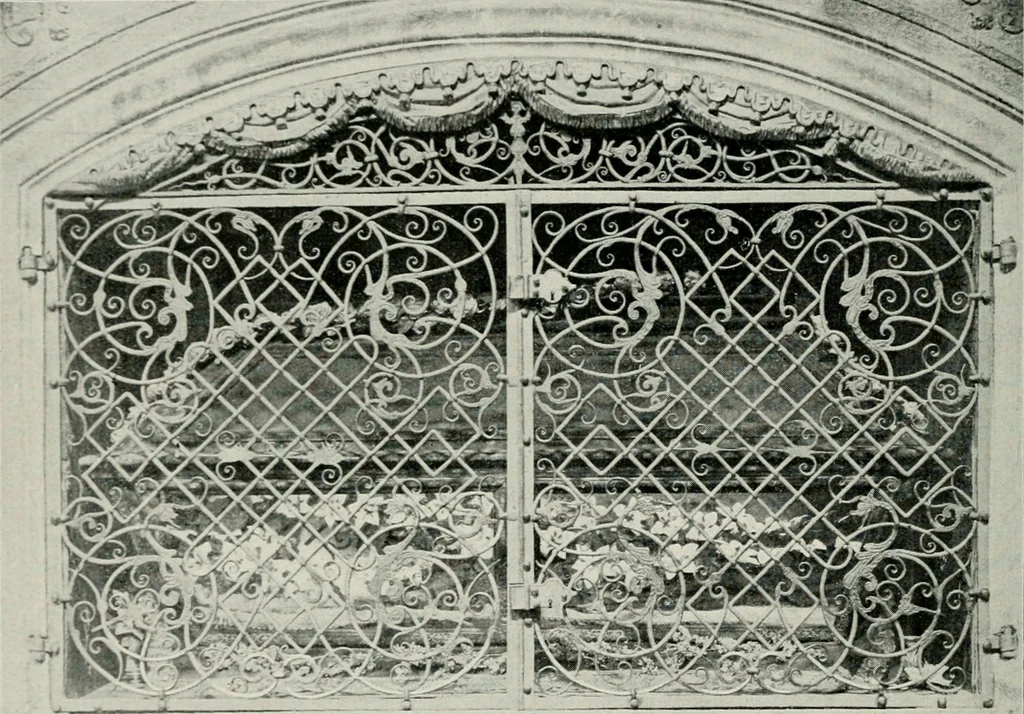 An illustration from Die schmiedekunst bis zum ausgang des 18. jahrhunderts, 1922, leaf 49