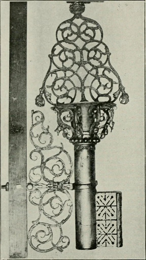 An illustration from Die schmiedekunst bis zum ausgang des 18. jahrhunderts, 1922, leaf 51