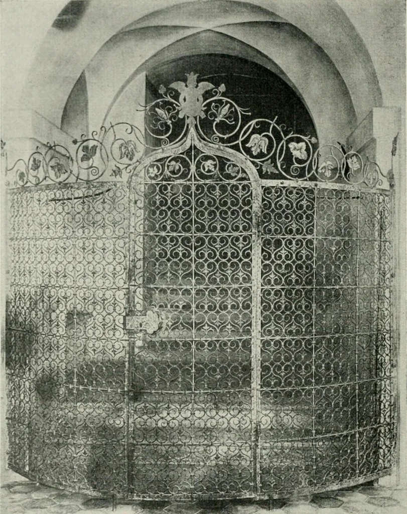 An illustration from Die schmiedekunst bis zum ausgang des 18. jahrhunderts, 1922, leaf 53