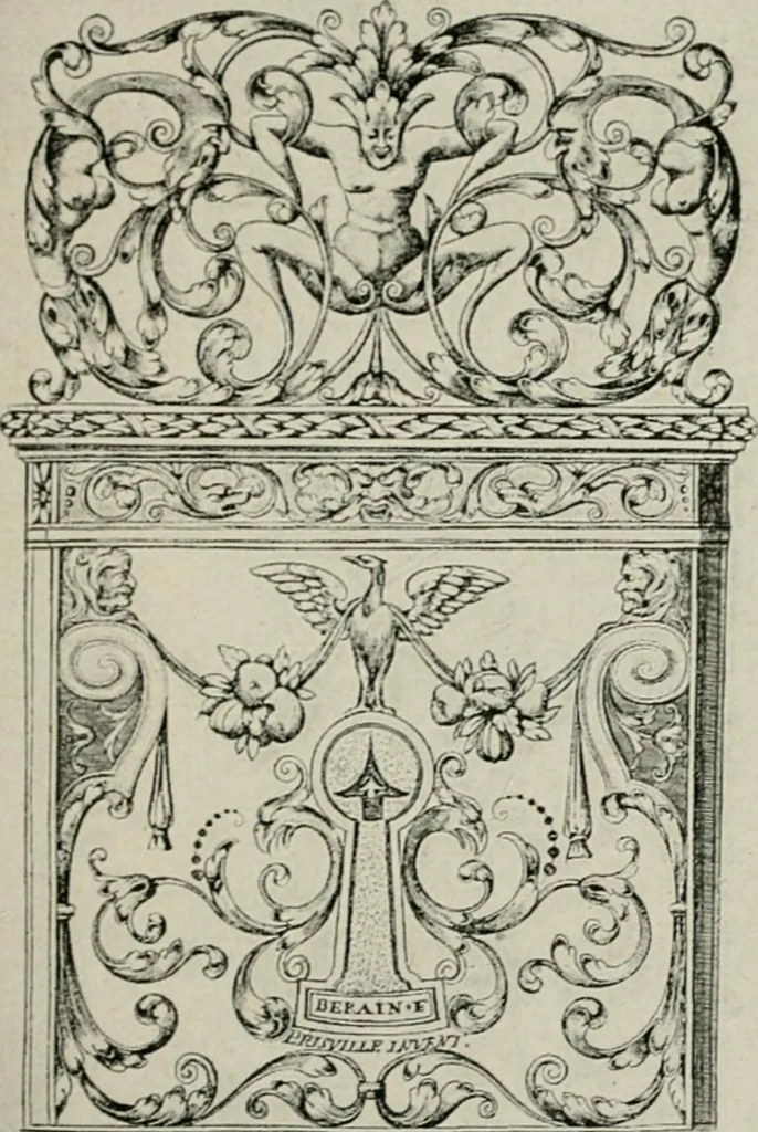 An illustration from Die schmiedekunst bis zum ausgang des 18. jahrhunderts, 1922, leaf 56