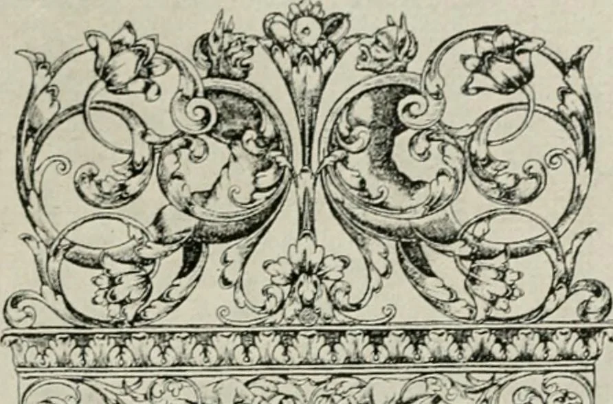 An illustration from Die schmiedekunst bis zum ausgang des 18. jahrhunderts, 1922, leaf 56
