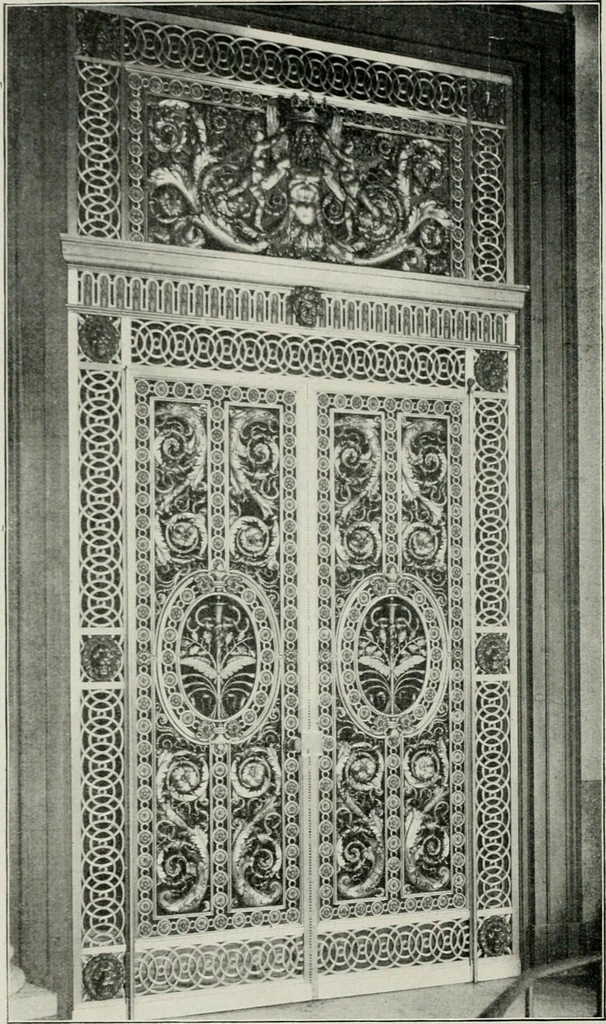 An illustration from Die schmiedekunst bis zum ausgang des 18. jahrhunderts, 1922, leaf 57