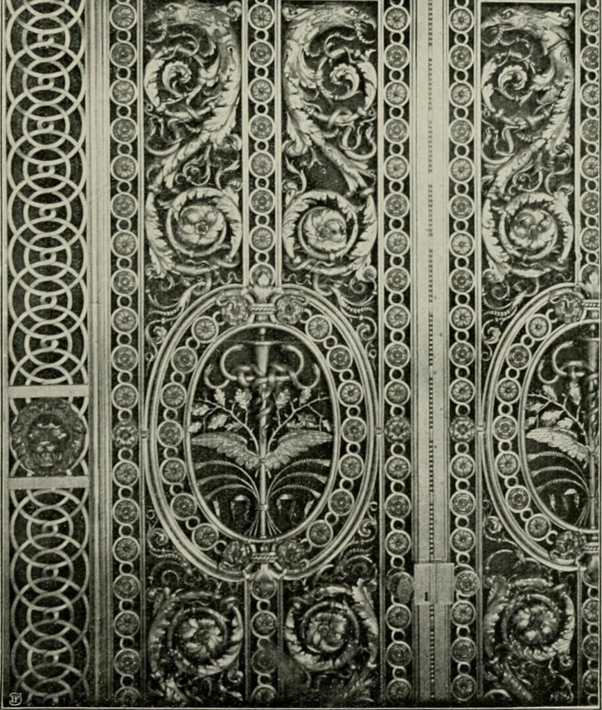 An illustration from Die schmiedekunst bis zum ausgang des 18. jahrhunderts, 1922, leaf 58