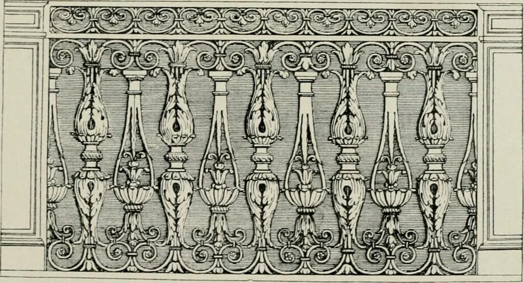 An illustration from Die schmiedekunst bis zum ausgang des 18. jahrhunderts, 1922, leaf 60