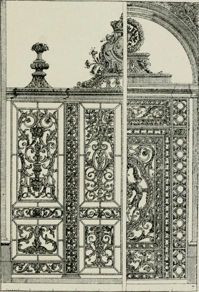 An illustration from Die schmiedekunst bis zum ausgang des 18. jahrhunderts, 1922, leaf 68