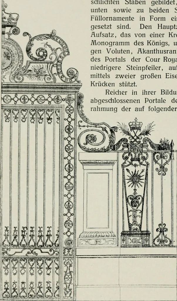 An illustration from Die schmiedekunst bis zum ausgang des 18. jahrhunderts, 1922, leaf 73