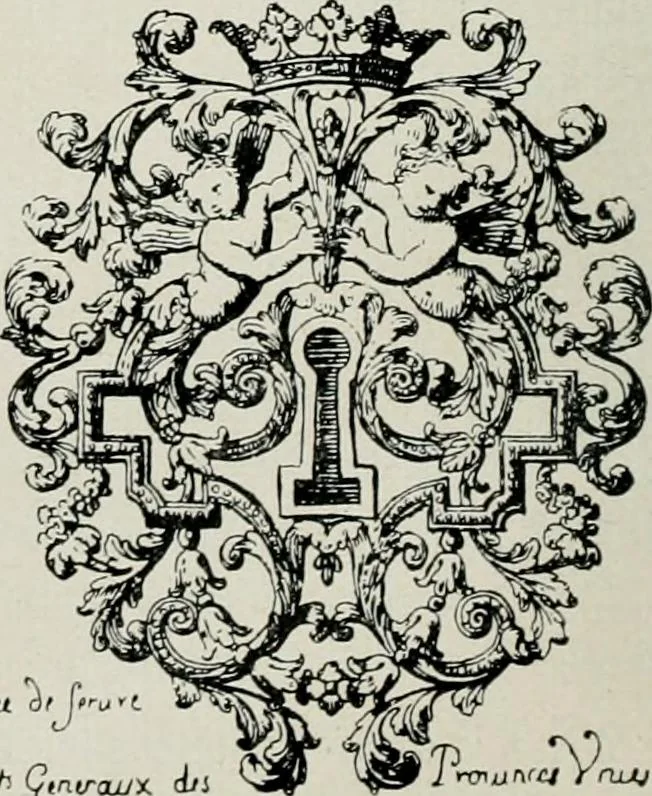 An illustration from Die schmiedekunst bis zum ausgang des 18. jahrhunderts, 1922, leaf 79