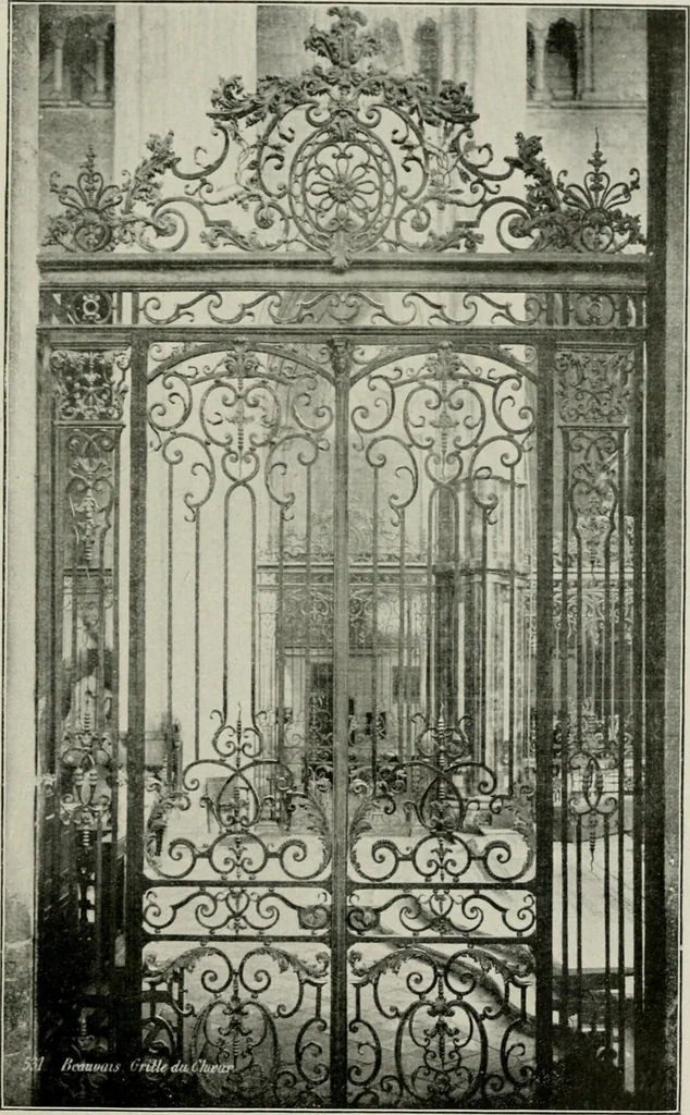 An illustration from Die schmiedekunst bis zum ausgang des 18. jahrhunderts, 1922, leaf 84