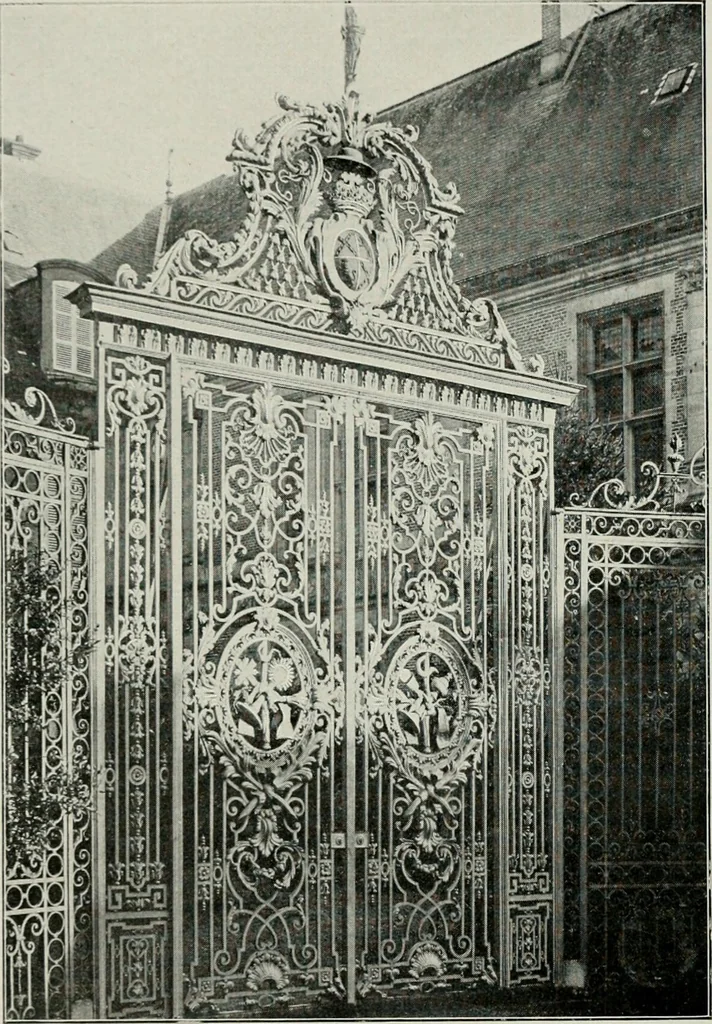 An illustration from Die schmiedekunst bis zum ausgang des 18. jahrhunderts, 1922, leaf 85