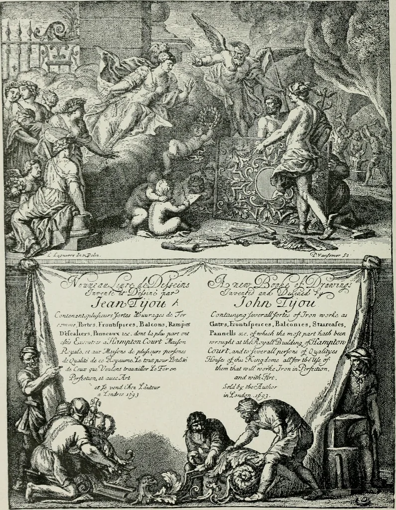 An illustration from Die schmiedekunst bis zum ausgang des 18. jahrhunderts, 1922, leaf 87