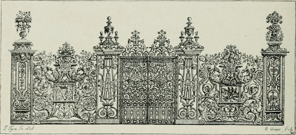 An illustration from Die schmiedekunst bis zum ausgang des 18. jahrhunderts, 1922, leaf 89