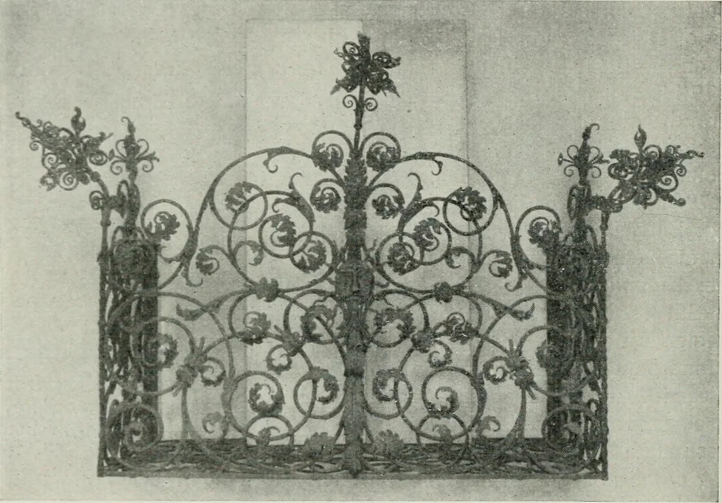 An illustration from Die schmiedekunst bis zum ausgang des 18. jahrhunderts, 1922, leaf 93
