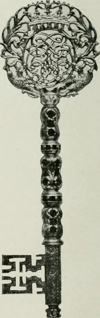 An illustration from Die schmiedekunst bis zum ausgang des 18. jahrhunderts, 1922, leaf 95
