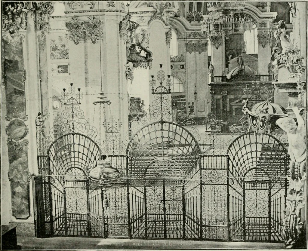 An illustration from Die schmiedekunst bis zum ausgang des 18. jahrhunderts, 1922, leaf 96
