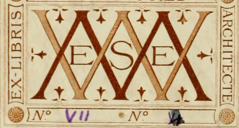An illustration from Die schöne Landbaukunst, oder, Neue Ideen und Vorschriften zu Landgebäuden, Landhäusern und Oekonomie-Gebäuden im gefälligen : Ideen zu Gebäuden für öffentliche und Privatbelustigungen, ingleichen zu Gebäuden im ernsthaftern aber edlen Style, in Grundrissen, Aufrissen und Durchschnitten, 1798, leaf 1